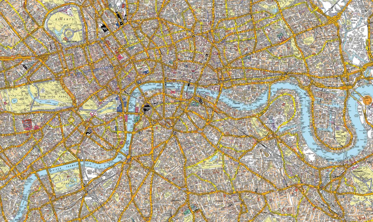 خريطة الشارع من لندن