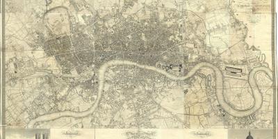 خريطة لندن فيكتوريا